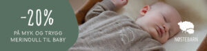Nøsterbarn 20% rabatt